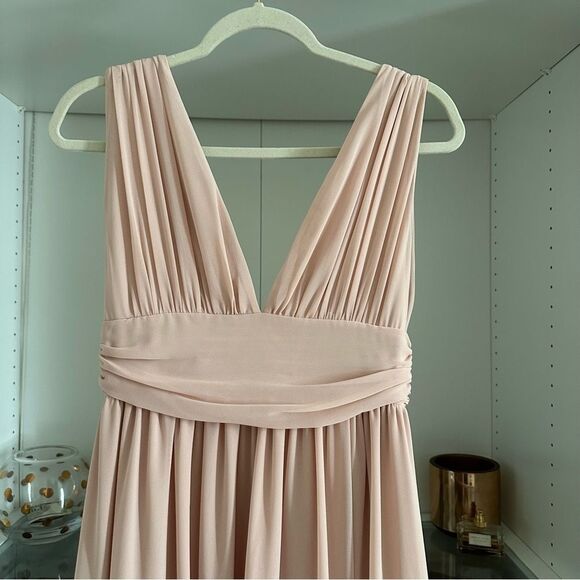 Lulu's Blush Pink Maxi Dress - Picture 14 of 16